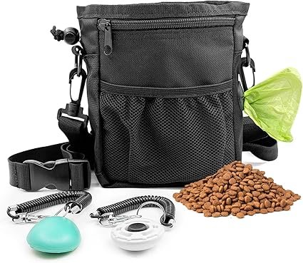 Dog Treat Pouch and Clickers